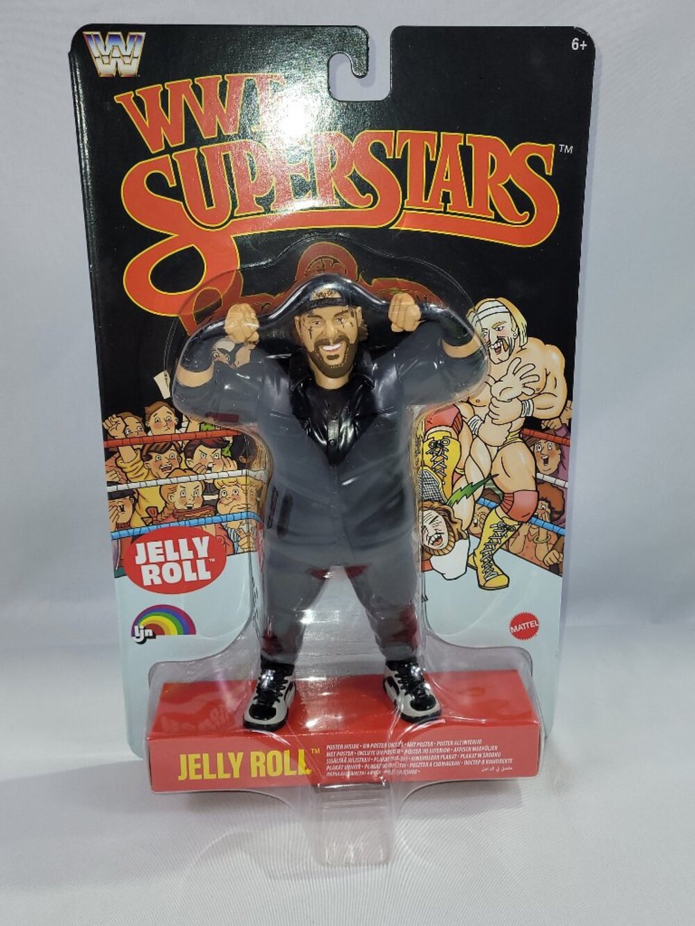 WWE Wrestling Superstars LJN Jelly Roll 2026 Wrestling Action Figure NEW